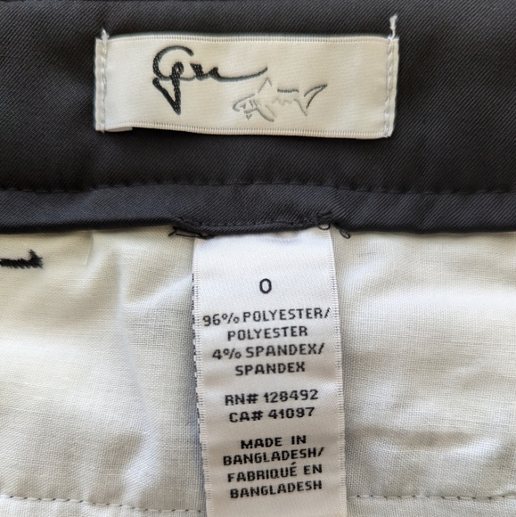 NWT Greg Norman WOMEN'S Golf Bermuda Shorts  Small 0/ S Sleek Performance Black - Picture 8 of 9